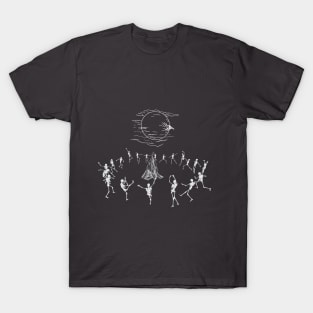 Skeletons dancing T-Shirt